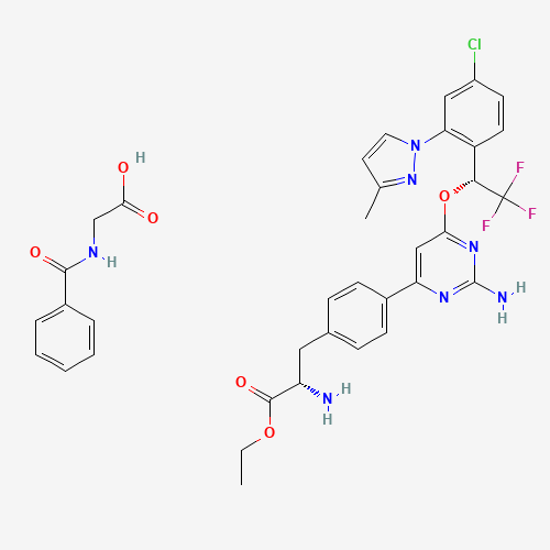 LX1606 Hippurate (CAS: 1137608-69-5) - Related Chemical Product