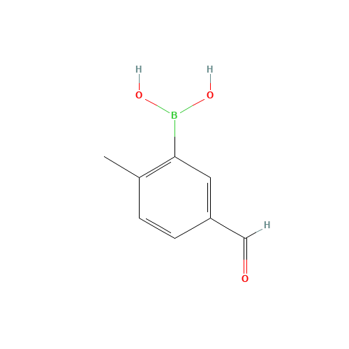 (5-Formyl-2-methylphenyl)boronic acid (CAS: 1186398-35-5) - Related Chemical Product
