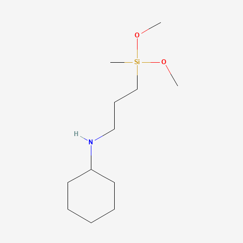 N-(3-(Dimethoxy(methyl)silyl)propyl)cyclohexanamine (CAS: 120218-28-2) - Related Chemical Product