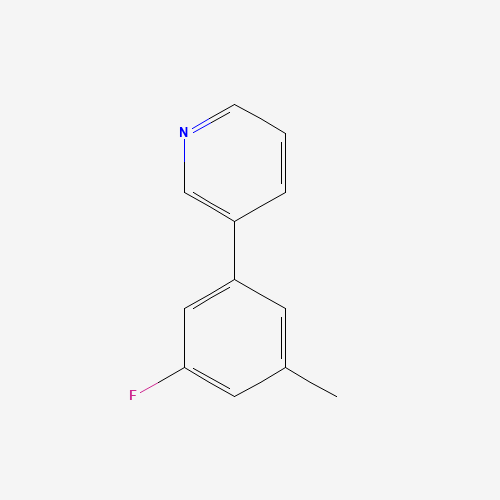 3-(3-Fluoro-5-Methyl-phenyl)-pyridine (CAS: 1214389-86-2) - Related Chemical Product