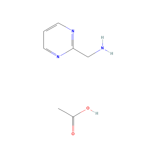 PYRIMIDIN-2-YLMETHANAMINE ACETATE (CAS: 1246834-64-9) - Related Chemical Product