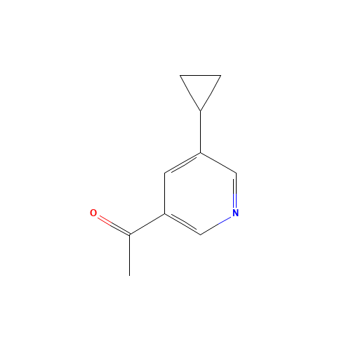 1-(5-cyclopropylpyridin-3-yl)ethanone (CAS: 1256818-46-8) - Related Chemical Product