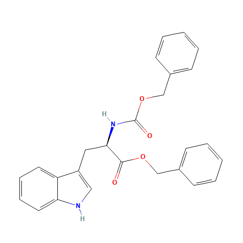 N-[(Phenylmethoxy)carbonyl]-D-tryptophan phenylmethyl ester (CAS: 126496-81-9) - Related Chemical Product