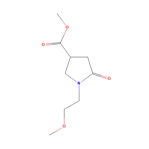 methyl 1-(2-Methoxyethyl)-2-oxopyrrolidine-4-carboxylate (CAS: 1272755-99-3) - Related Chemical Product