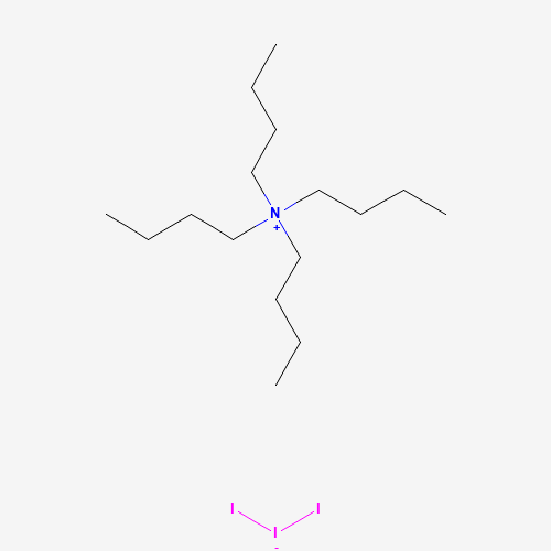 Tetrabutylammonium Triiodide (CAS: 13311-45-0) - Chemical Structure and Molecular Formula 