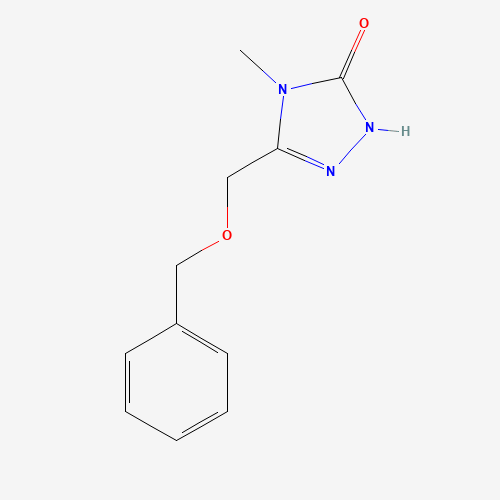 3-((Benzyloxy)methyl)-4-methyl-1H-1,2,4-triazol-5(4H)-one (CAS: 1338226-20-2) - Related Chemical Product