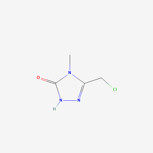 3-(Chloromethyl)-4-methyl-1H-1,2,4-triazol-5(4H)-one (CAS: 1338226-21-3) - Related Chemical Product