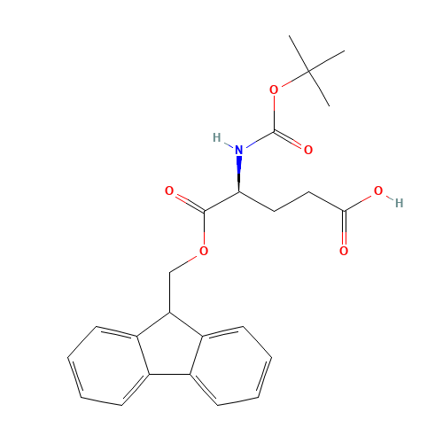 Boc-L-glutamic acid alpha-9-fluorenylmethyl ester (CAS: 133906-29-3) - Related Chemical Product