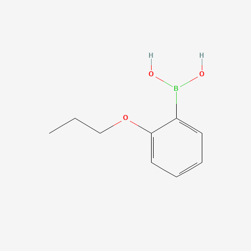 2-Propoxyphenylboronic acid (CAS: 134896-34-7) - Chemical Structure and Molecular Formula 