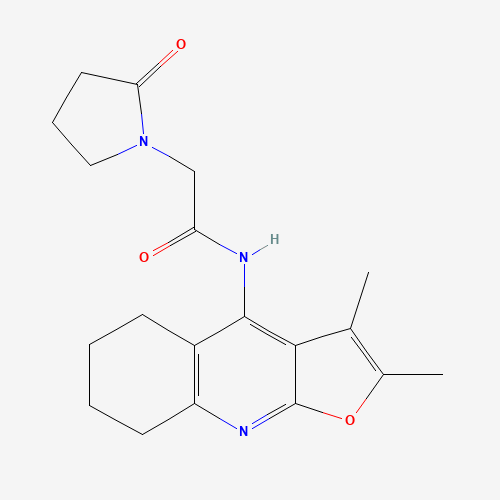 Coluracetam (CAS: 135463-81-9) - Chemical Structure and Molecular Formula 
