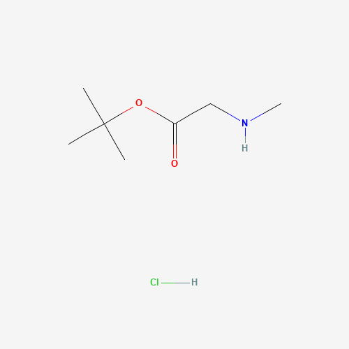 H-SAR-OTBU HCL (CAS: 136088-69-2) - Chemical Structure and Molecular Formula 