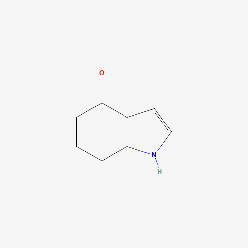 1,5,6,7-Tetrahydro-4H-indol-4-one (CAS: 13754-86-4) - Chemical Structure and Molecular Formula 