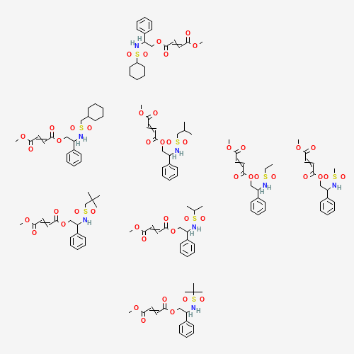 Poly[(9,9-dioctyl-2,7-divinylene-fluorenylene)-alt-co-{2-Methoxy-5-(2-ethyl-hexyloxy)-1,4-phenylene}] Poly[2-Methoxy-5-(2-ethylhexyloxy)-1,4-phenylenevinylene]-alt-[(9,9-dioctyl-2,7-diyl) (CAS: 1383605-56-8) - Chemical Structure and Molecular Formula 