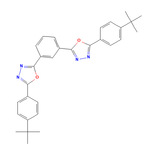 1,3-Bis(5-(4-(tert-butyl)phenyl)-1,3,4-oxadiazol-2-yl)benzene (CAS: 138372-67-5) - Related Chemical Product
