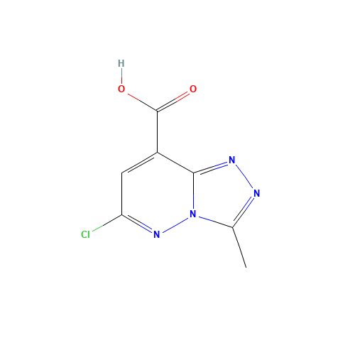 6-chloro-3-methyl-[1,2,4]triazolo[4,3-b]pyridazine-8-carboxylic acid (CAS: 1416222-83-7) - Related Chemical Product