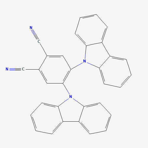 4,5-bis(carbazol-9-yl)-1,2-dicyanobenzene (CAS: 1416881-50-9) - Related Chemical Product