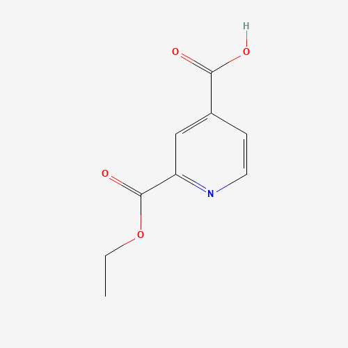 2-(ETHOXYCARBONYL)ISONICOTINIC ACID (CAS: 142074-49-5) - Chemical Structure and Molecular Formula 