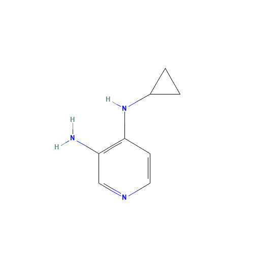 N4-CYCLOPROPYLPYRIDINE-3,4-DIAMINE (CAS: 146950-68-7) - Related Chemical Product