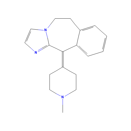 11-(1-Methylpiperidin-4-ylidene)-6,11-dihydro-5H-benzo[d]iMidazo[1,2-a]azepine (CAS: 147083-36-1) - Related Chemical Product
