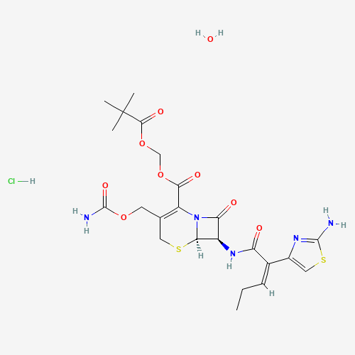 UNII-V16A6AYI9H (CAS: 147816-24-8) - Chemical Structure and Molecular Formula 