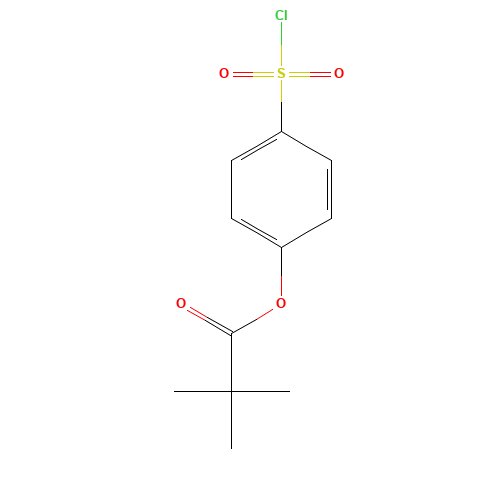 4-(CHLOROSULFONYL)PHENYL PIVALATE (CAS: 150374-99-5) - Related Chemical Product