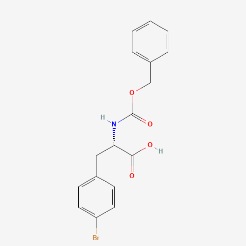 2-{[(benzyloxy)carbonyl]amino}-3-(4-bromophenyl)propanoic acid (CAS: 158069-49-9) - Related Chemical Product