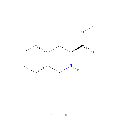 (S)-Ethyl 1,2,3,4-tetrahydroisoquinoline-3-carboxylate hydrochloride (CAS: 15912-56-8) - Related Chemical Product