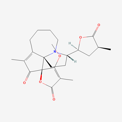 ProtosteMotinine (CAS: 169534-85-4) - Chemical Structure and Molecular Formula 