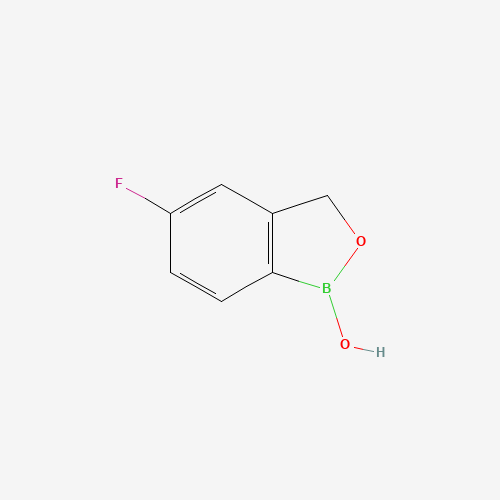 Tavaborole (CAS: 174671-46-6) - Chemical Structure and Molecular Formula 