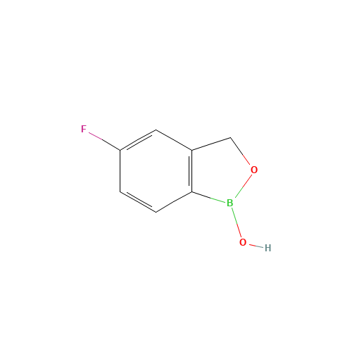 Tavaborole (CAS: 174671-46-6) - Chemical Structure and Molecular Formula 