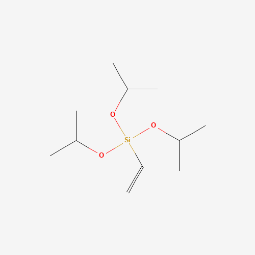 Vinyltriisopropoxysilane (CAS: 18023-33-1) - Chemical Structure and Molecular Formula 