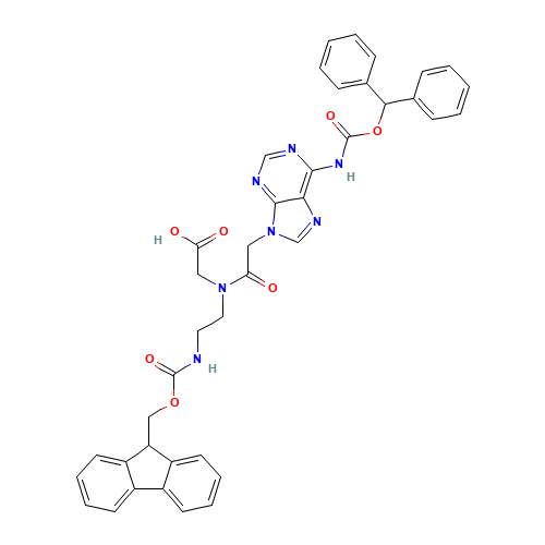 fmoc-pna-a(bhoc)-oh (CAS: 186046-82-2) - Related Chemical Product