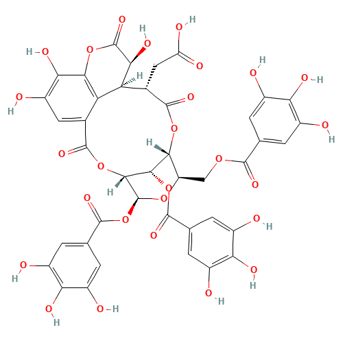 Chebulinic acid (CAS: 18942-26-2) - Chemical Structure and Molecular Formula 