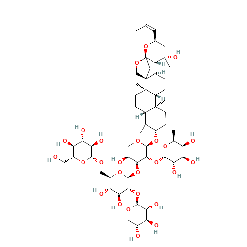 Jujuboside D (CAS: 194851-84-8) - Chemical Structure and Molecular Formula 