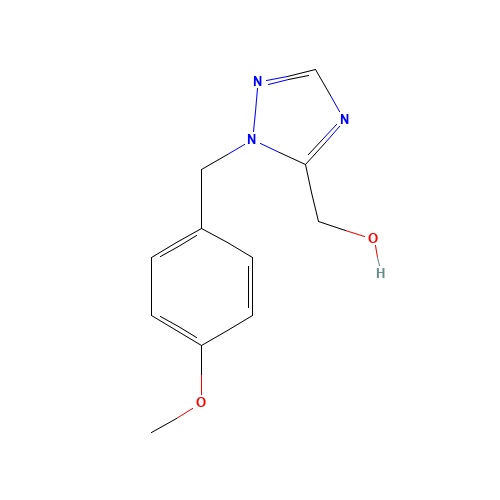 (1-(4-Methoxybenzyl)-1H-1,2,4-triazol-5-yl)methanol (CAS: 199014-14-7) - Related Chemical Product