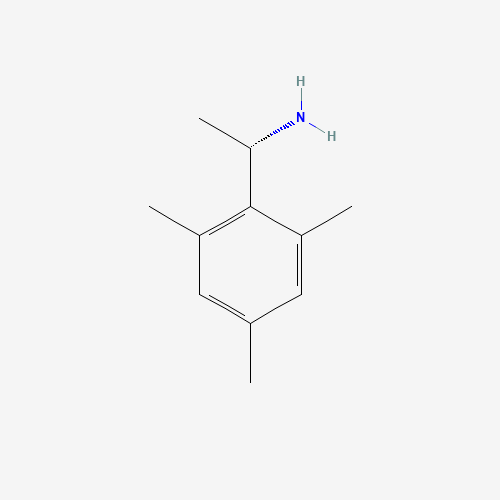 (1R)-1-mesitylethanamine (CAS: 20050-17-3) - Chemical Structure and Molecular Formula 