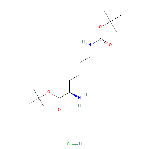 tert-butyl N6-(tert-butoxycarbonyl)-D-lysinate hydrochloride (CAS: 201007-86-5) - Related Chemical Product