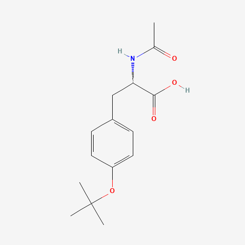 AC-TYR(TBU)-OH (CAS: 201292-99-1) - Chemical Structure and Molecular Formula 