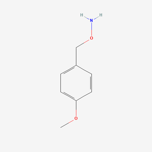 O-(4-Methoxybenzyl)hydroxylamine (CAS: 21038-22-2) - Chemical Structure and Molecular Formula 