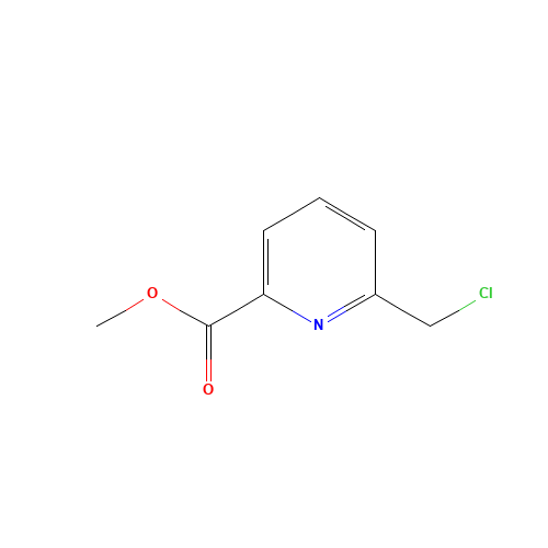Methyl 6-(chloromethyl)picolinate (CAS: 220040-48-2) - Chemical Structure and Molecular Formula 