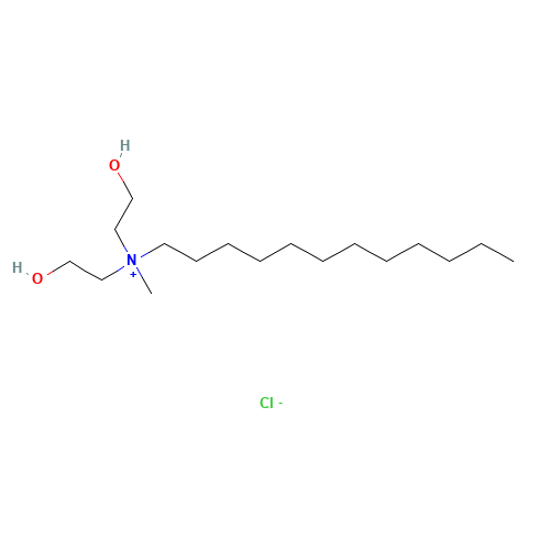 N,N-bis(2-hydroxyethyl)-N-methyldodecan-1-aminium chloride (CAS: 22340-01-8) - Related Chemical Product