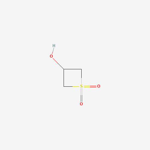 3-Thietanol, 1,1-dioxide (CAS: 22524-35-2) - Chemical Structure and Molecular Formula 
