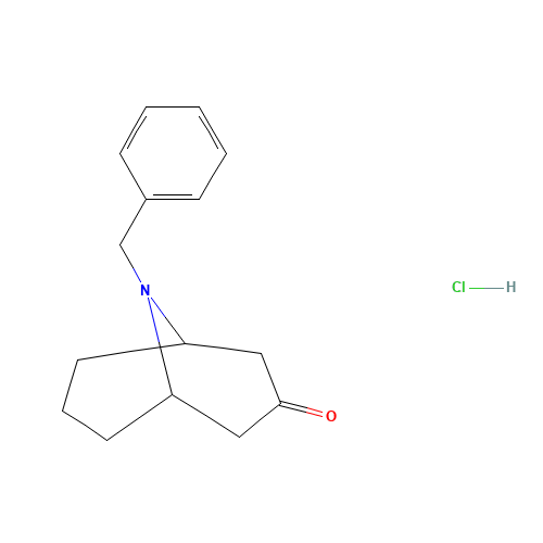 9-benzyl-9-azabicyclo[3.3.1]nonan-3-one hydrochloride (CAS: 2291-59-0) - Related Chemical Product