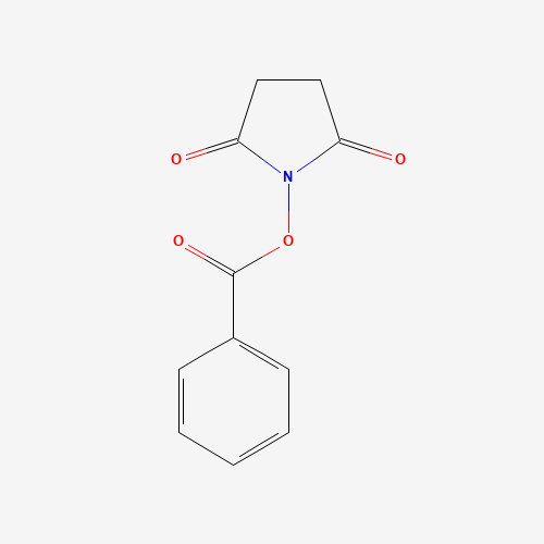 N-(Benzoyloxy)succinimide (CAS: 23405-15-4) - Chemical Structure and Molecular Formula 