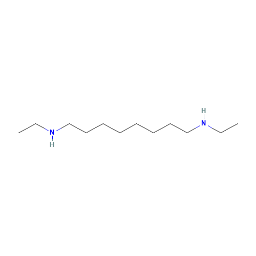 N,N'-diethyloctane-1,10-diamine (CAS: 25708-85-4) - Chemical Structure and Molecular Formula 