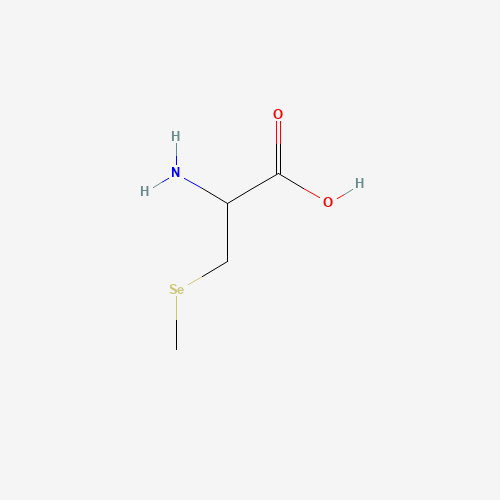 Selenium methyl cysteine (CAS: 2574-71-2) - Chemical Structure and Molecular Formula 