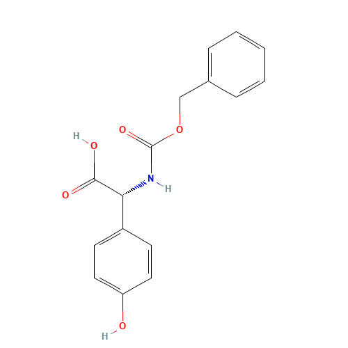 (R)-(N-benzyloxycarbonyl)-p-hydroxyphenylglycine (CAS: 26787-75-7) - Related Chemical Product