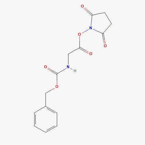 Z-Gly-Osu (CAS: 2899-60-7) - Chemical Structure and Molecular Formula 