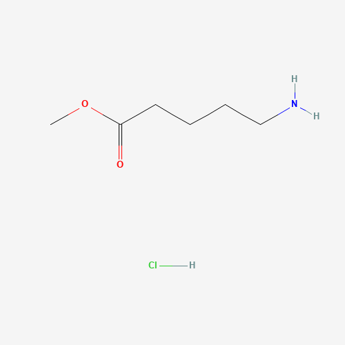 Methyl 5-aminopentanoate hydrochloride (CAS: 29840-56-0) - Chemical Structure and Molecular Formula 