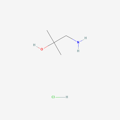 1-Amino-2-methylpropan-2-ol hydrochloride (CAS: 30533-50-7) - Chemical Structure and Molecular Formula 